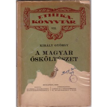 A magyar ősköltészet