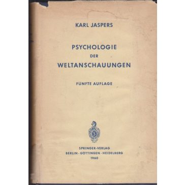 Psychologie der Weltanschauungen