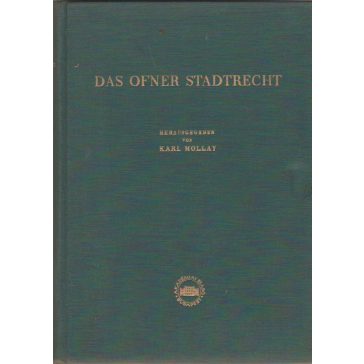 Ds Ofner Stadtrecht /Buda város jogkönyve/