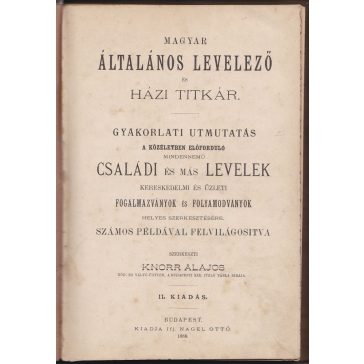 Magyar általános levelező és házi titkár