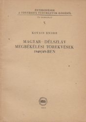 Magyar-délszláv megbékélési törekvések  1848/49-ben