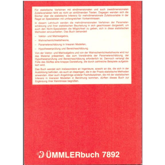 Parameterschätzung und Hypothesentests in linearen Modellen