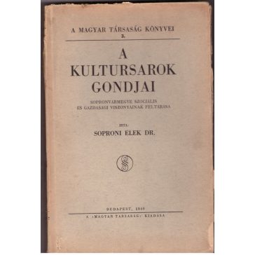A kultúrsarok gondjai