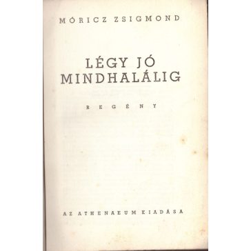 Légy jó mindhalálig