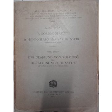 A koroncói lelet és a honfoglaló magyarok nyerge