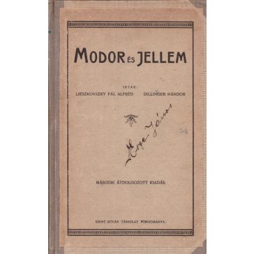 Modor és jellem