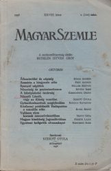 Magyar Szemle 1936. XXVIII. kötet 2. (110) szám.