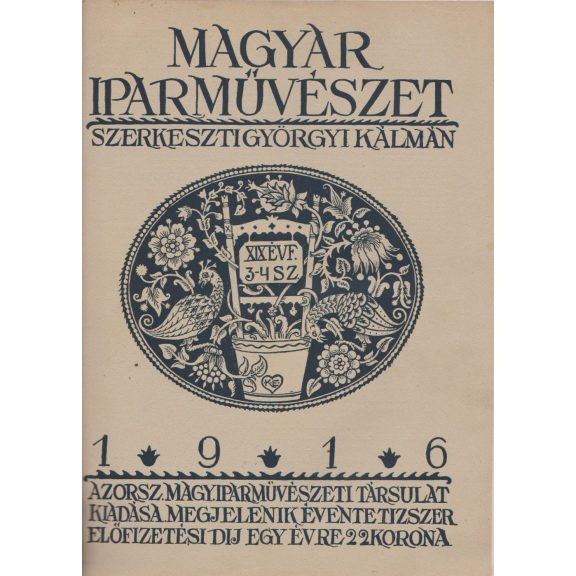Magyar Iparművészet XIX. évf. 1-10. szám