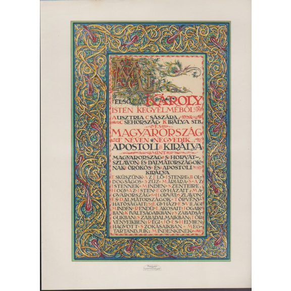 Magyar Iparművészet XX. évf. 1917. 1-10. szám