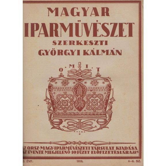 Magyar Iparművészet XXI. évf. 1-10. szám