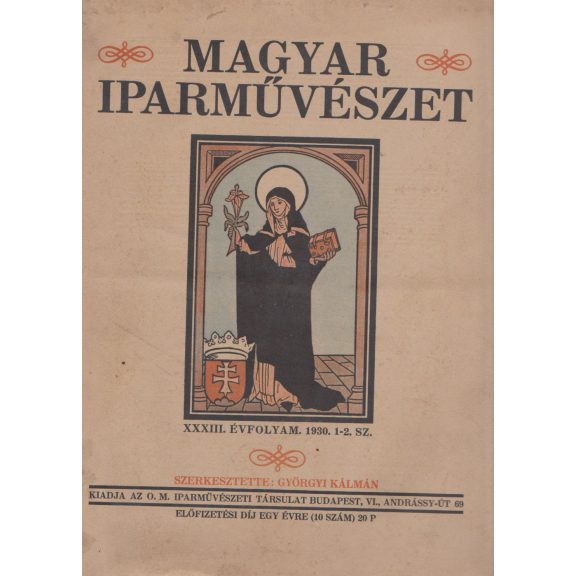 Magyar Iparművészet XXXIII. évf. 1930. 1-10. szám
