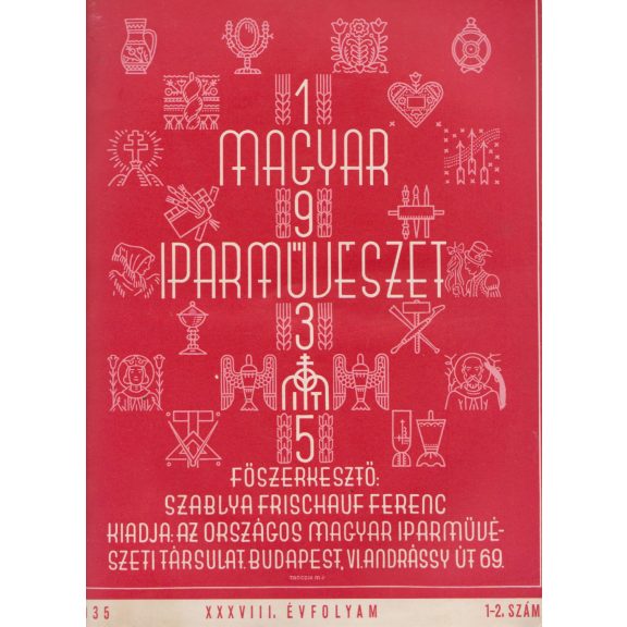 Magyar Iparművészet XXXVIII. évf. 1-10. szám