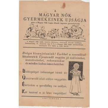  Magyar Nők Lapja 1941