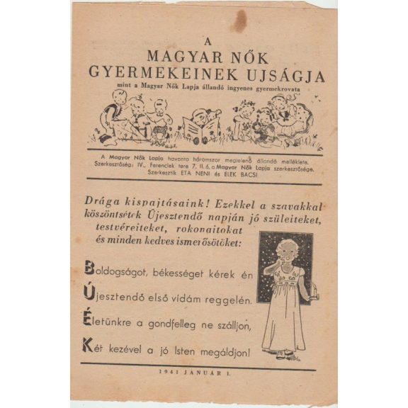  Magyar Nők Lapja 1941