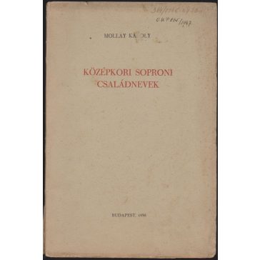 Középkori soproni családnevek