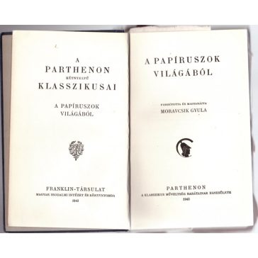 A papíruszok világából