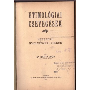 Etimológiai csevegések