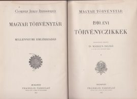 Magyar Törvénytár. 1910. évi törvényczikkek