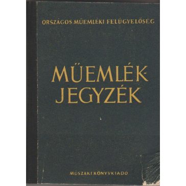 Műemlékjegyzék