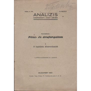 Pénz- és áruforgalom I.