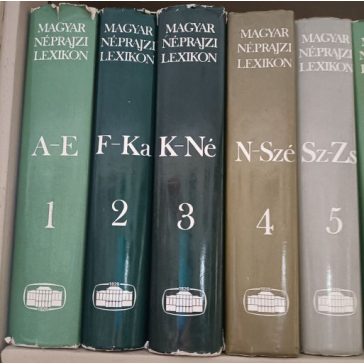 Magyar néprajzi lexikon 1-5.