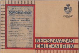 A "Sopronvármegye" népszavazási emlékalbuma