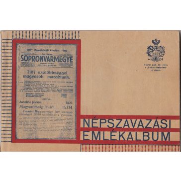 A "Sopronvármegye" népszavazási emlékalbuma