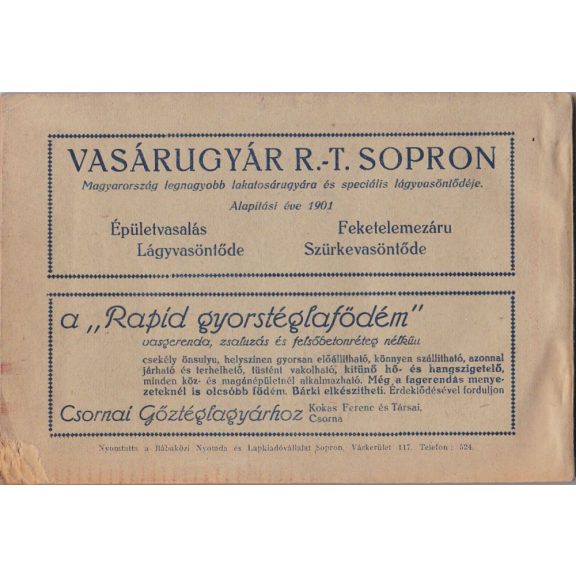 A "Sopronvármegye" népszavazási emlékalbuma