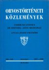  Orvostörténeti Közlemények Vol. XLIII. No. 1-8. 1997-1998.