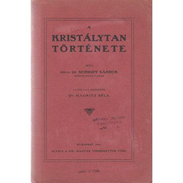 A kristálytan története