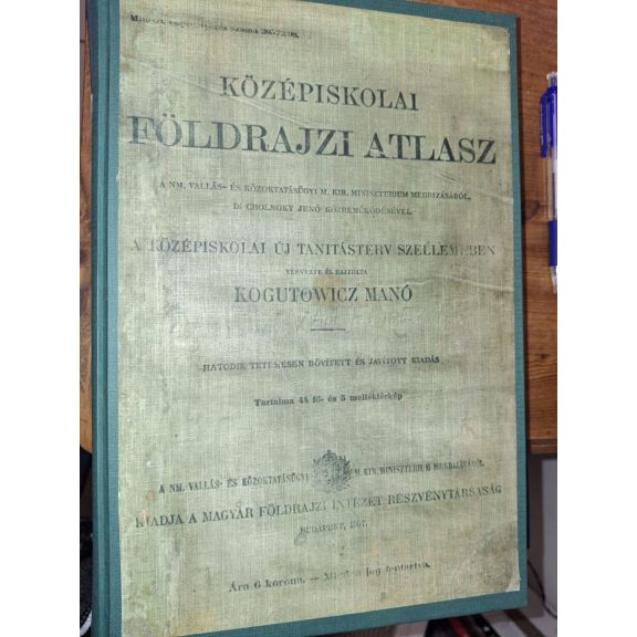 Középiskolai Fölrajzi Atlasz
