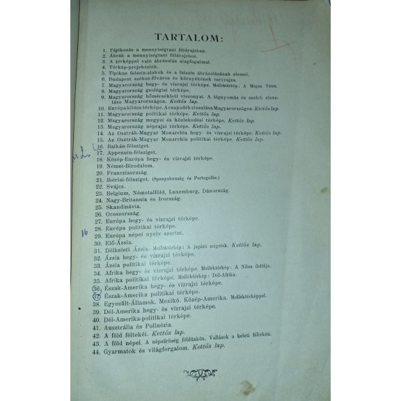 Középiskolai Fölrajzi Atlasz