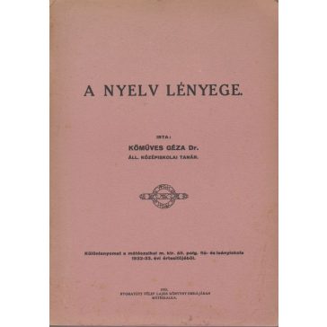 A nyelv lényege