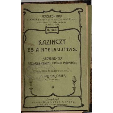Kazinczy és a nyelvújítás
