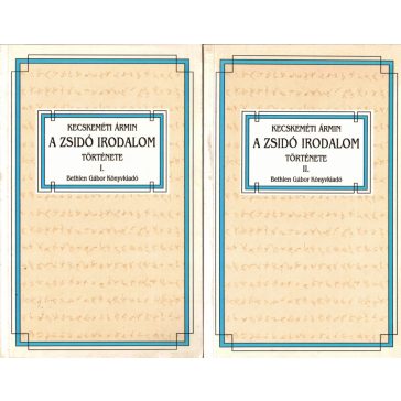 A zsidó irodalom története I-II.