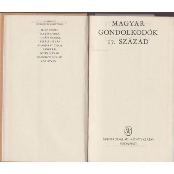 Magyar gondolkodók 