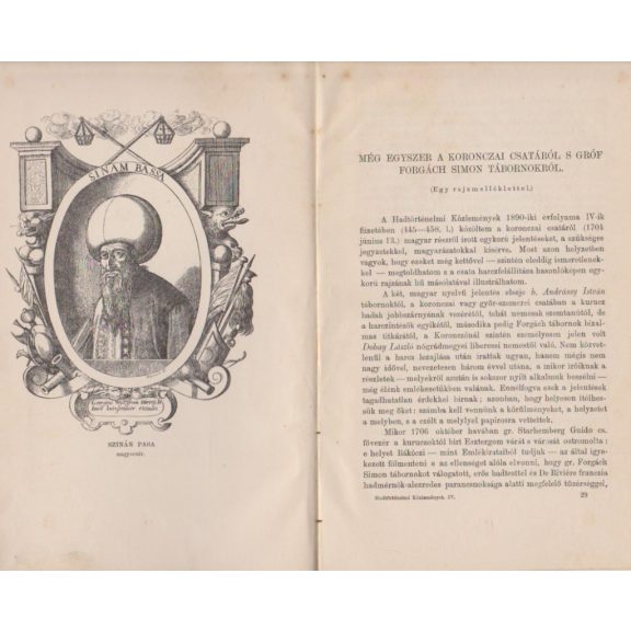 Hadtörténelmi közlemények / 1891. 4. évf. 4. köt. : I-II. köt.