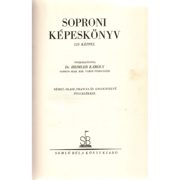 Soproni képeskönyv
