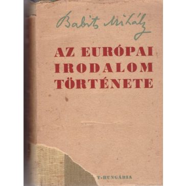 Az európai irodalom története