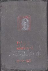 Dante Könyvkiadó Emlékkönyve : 1919-1935