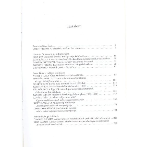Eksztázis, álom, látomás