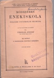 Módszeres énekiskola polgári fiúiskolák számára