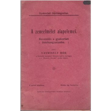 A zeneelmélet alapelemei