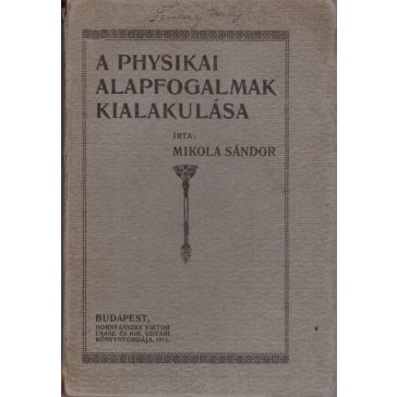 A physikai alapfogalmak kialakulása