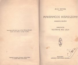 Makrancos kisasszony