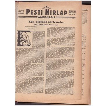 Pesti Hírlap Vasárnapja 1929 - második félév
