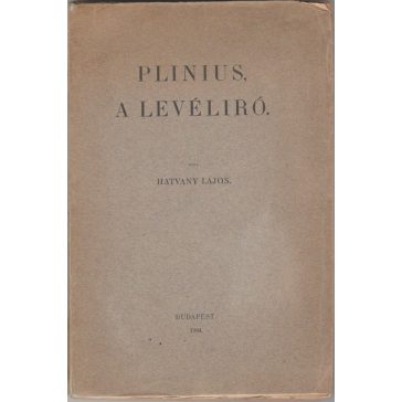 Plinius, a levélíró