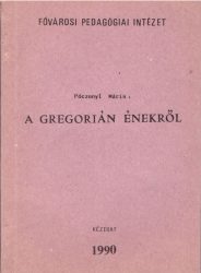 A gregorián énekről