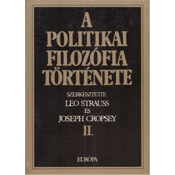 A politikai filozófia története I-II.
