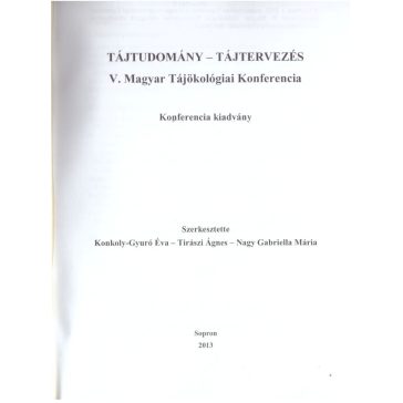 Tájtudomány, tájtervezés